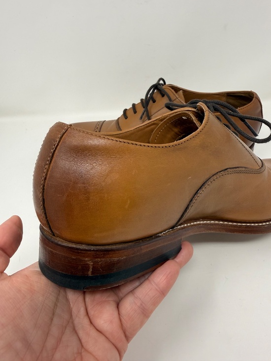 Allen Edmonds Men\'s Brady Cap Toe Oxford Shoes Walnut Sz 8 main image 11